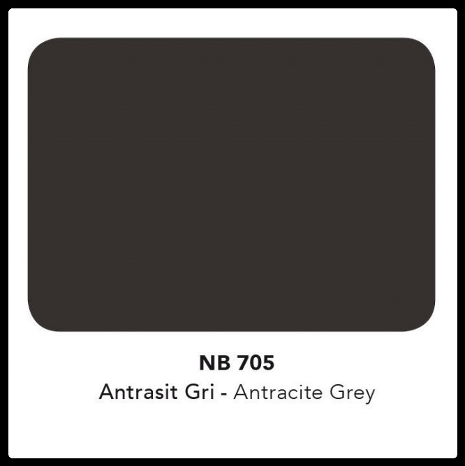 Алюмінієві композитні панелі Naturalbond 5 мм NB 705 Antracite Grey