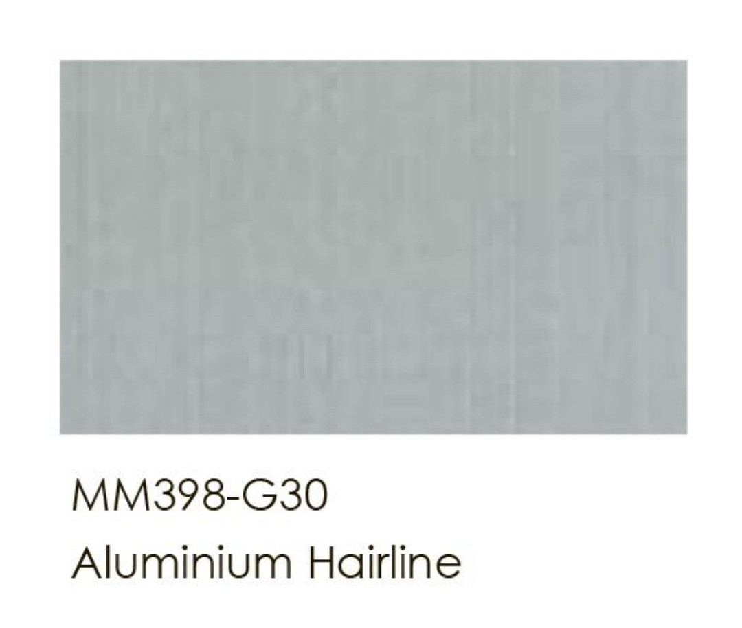 АКП - ALPOLIC MM-398-G-30-ALUMINIUM-HAIRLINE