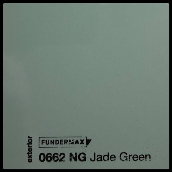 Ціна на HPL панель 6 мм / ТМ - FUNDERMAX 0662 NT ( Jade Green ...