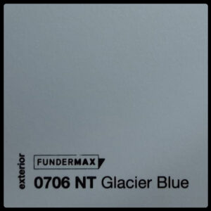 HPL панель 6 мм / ТМ - FUNDERMAX 0706 NT ( Glacier Blue )