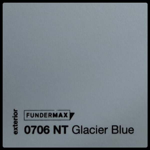 Ціна на HPL панель 6 мм / ТМ - FUNDERMAX 0706 NT ( Glacier Blue ...
