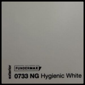 HPL панель 6 мм / ТМ - FUNDERMAX 0733 NT ( Hygienic White )