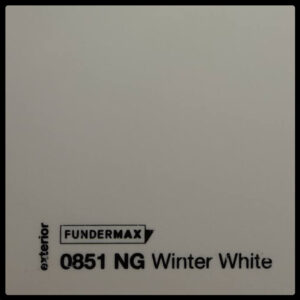 HPL панель 6 мм / ТМ - FUNDERMAX 0851 NT ( Winter White )